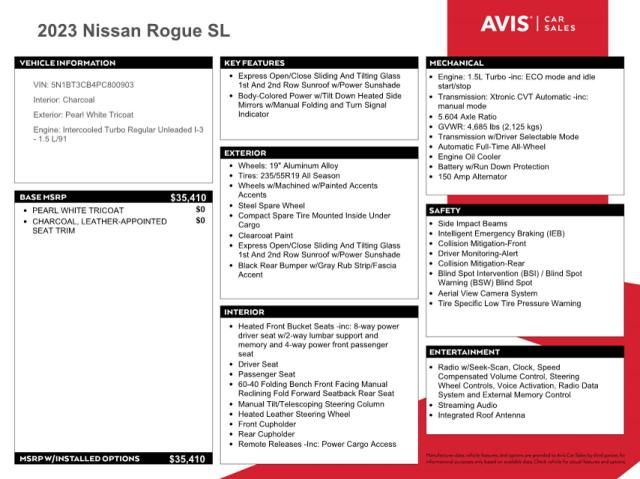 2023 Nissan Rogue SL