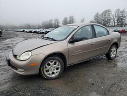 Salvage cars for sale from Copart Finksburg, MD: 2000 Dodge Neon Base