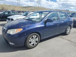 Hyundai salvage cars for sale: 2010 Hyundai Elantra Blue