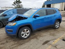 Jeep Compass salvage cars for sale: 2018 Jeep Compass Latitude