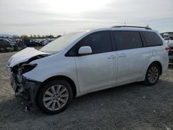 Toyota Sienna xle salvage cars for sale: 2011 Toyota Sienna XLE