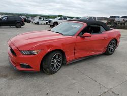 2017 Ford Mustang en venta en Grand Prairie, TX