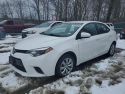 2016 Toyota Corolla L en venta en Candia, NH