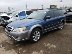 Subaru Outback Vehiculos salvage en venta: 2008 Subaru Outback 2.5I