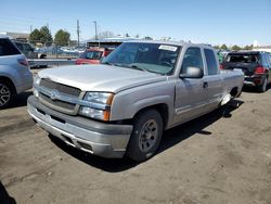 Salvage cars for sale from Copart Denver, CO: 2005 Chevrolet Silverado C1500