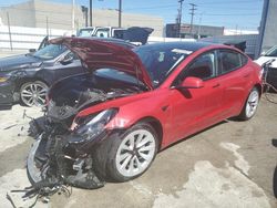 Salvage cars for sale from Copart Sun Valley, CA: 2023 Tesla Model 3