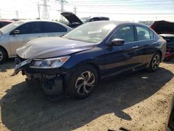 Honda salvage cars for sale: 2017 Honda Accord LX