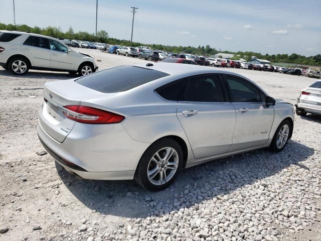 2018 Ford Fusion SE Hybrid