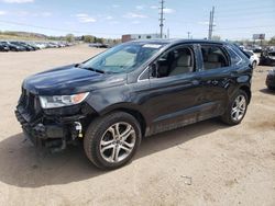 Vehiculos salvage en venta de Copart Colorado Springs, CO: 2015 Ford Edge Titanium