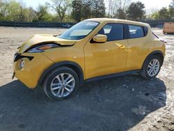 Nissan Juke salvage cars for sale: 2016 Nissan Juke S