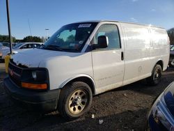 Chevrolet salvage cars for sale: 2011 Chevrolet Express G1500