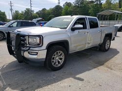 Salvage cars for sale from Copart Savannah, GA: 2018 GMC Sierra K1500 SLT