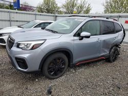 Subaru salvage cars for sale: 2019 Subaru Forester Sport