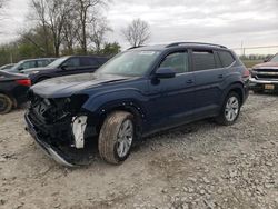 Salvage cars for sale from Copart Cicero, IN: 2021 Volkswagen Atlas SE