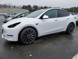 Vehiculos salvage en venta de Copart Exeter, RI: 2023 Tesla Model Y