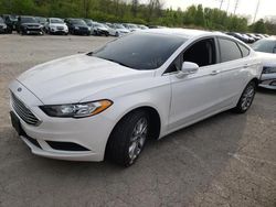 Ford salvage cars for sale: 2017 Ford Fusion SE