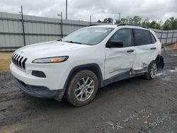 Salvage cars for sale from Copart Lumberton, NC: 2016 Jeep Cherokee Sport