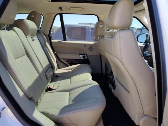 2016 Land Rover Range Rover HSE