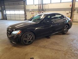 Salvage cars for sale from Copart Wheeling, IL: 2021 Mercedes-Benz C 300 4matic