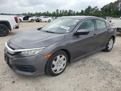 Vehiculos salvage en venta de Copart Houston, TX: 2017 Honda Civic LX