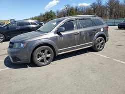 Salvage cars for sale from Copart Brookhaven, NY: 2014 Dodge Journey Crossroad