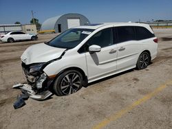 Salvage cars for sale from Copart Wichita, KS: 2019 Honda Odyssey Elite