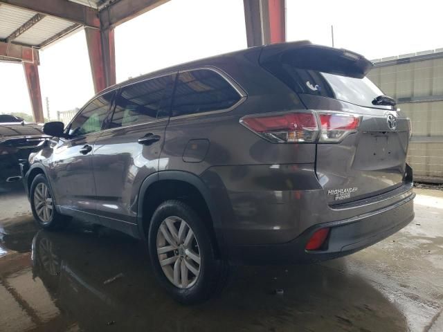 2015 Toyota Highlander LE