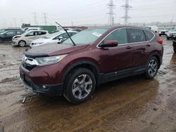 Honda salvage cars for sale: 2017 Honda CR-V EX