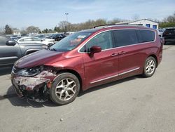 Chrysler salvage cars for sale: 2017 Chrysler Pacifica Touring L Plus