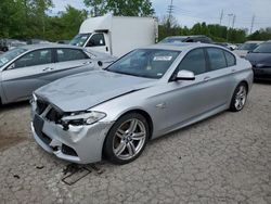 BMW 5 Series salvage cars for sale: 2012 BMW 550 XI