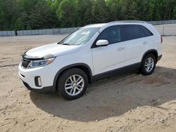 Salvage cars for sale from Copart Gainesville, GA: 2015 KIA Sorento LX