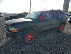 Dodge salvage cars for sale: 2002 Dodge Durango SLT