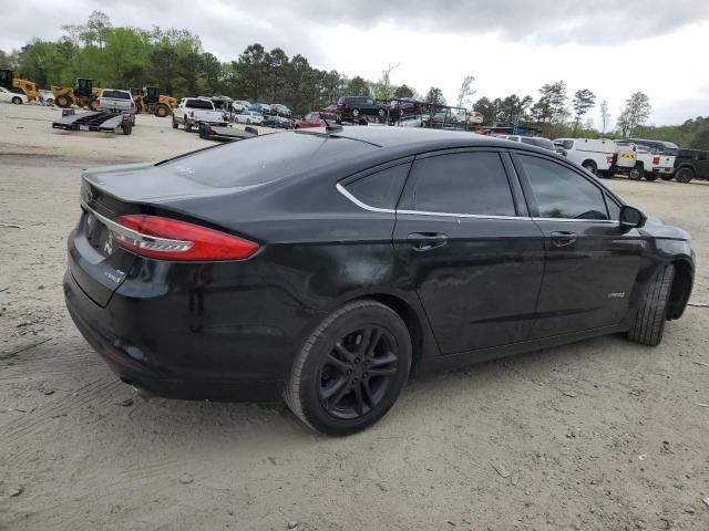 2018 Ford Fusion SE Hybrid