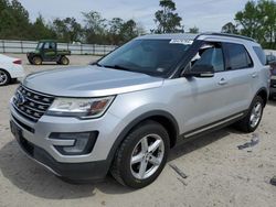 Ford salvage cars for sale: 2017 Ford Explorer XLT