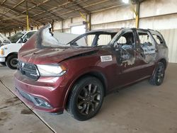 Dodge Durango Vehiculos salvage en venta: 2017 Dodge Durango GT