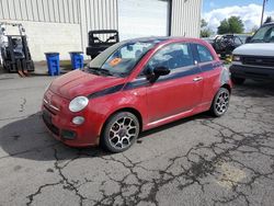 Fiat 500 Sport salvage cars for sale: 2012 Fiat 500 Sport