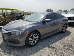 Honda salvage cars for sale: 2018 Honda Civic EX