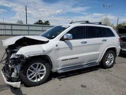 2017 Jeep Grand Cherokee Overland en venta en Littleton, CO