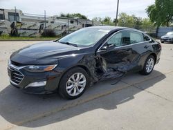 Chevrolet salvage cars for sale: 2019 Chevrolet Malibu LT