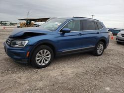Vehiculos salvage en venta de Copart Temple, TX: 2018 Volkswagen Tiguan SE