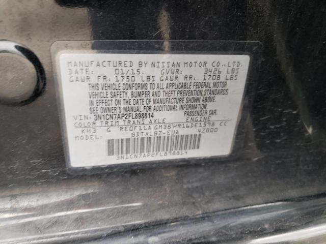 2015 Nissan Versa S