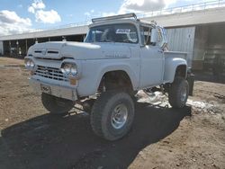 Ford salvage cars for sale: 1960 Ford F 100