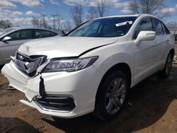 Salvage cars for sale from Copart Elgin, IL: 2017 Acura RDX Technology