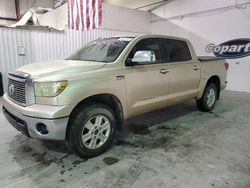 Salvage cars for sale from Copart Tulsa, OK: 2010 Toyota Tundra Crewmax SR5