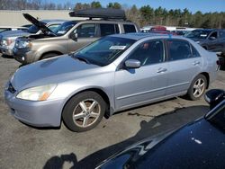 Salvage cars for sale from Copart Exeter, RI: 2005 Honda Accord EX