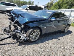 BMW 4 Series salvage cars for sale: 2015 BMW 428 XI Gran Coupe