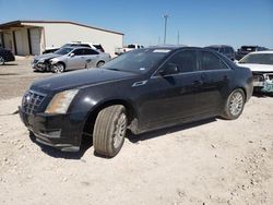 Salvage cars for sale from Copart Temple, TX: 2012 Cadillac CTS Luxury Collection