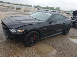 Ford Mustang GT salvage cars for sale: 2017 Ford Mustang GT