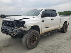 Toyota Tundra salvage cars for sale: 2015 Toyota Tundra Double Cab SR/SR5