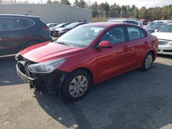 KIA Rio LX salvage cars for sale: 2018 KIA Rio LX